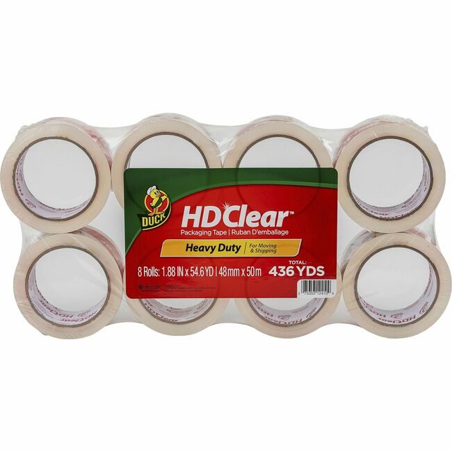 Shurtape Technologies Duck Brand Tape Pkg Crystalclear 8 Pack DUC282195