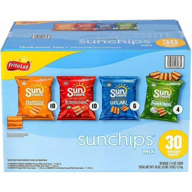 Varies / verify SKU SKU-LEVEL VERIFICATION REQUIRED Food Sunchips Vrty 30 Count GRR29500009