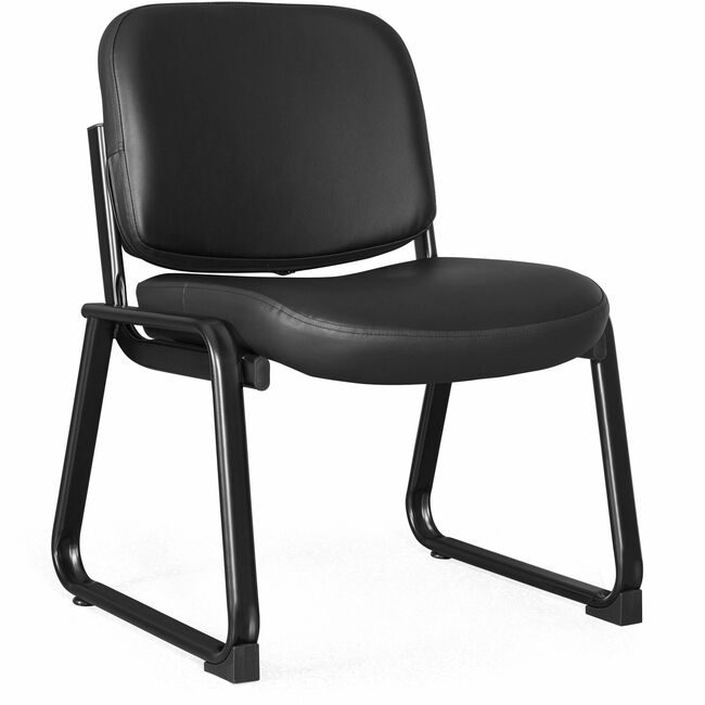 Lorell Chair Gst Sled Armless Lthr LLR84597