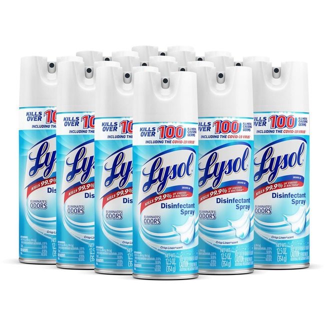 Reckitt Lysol / Resolve / Air Wick / Easy-Off / product-specific Spray Disinf Crsplin 12.5OZ RAC74186CT