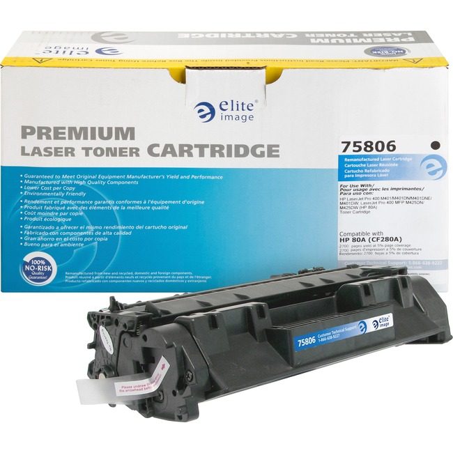 Elite Image Crtdg HP CF280A Black 2.7K ELI75806