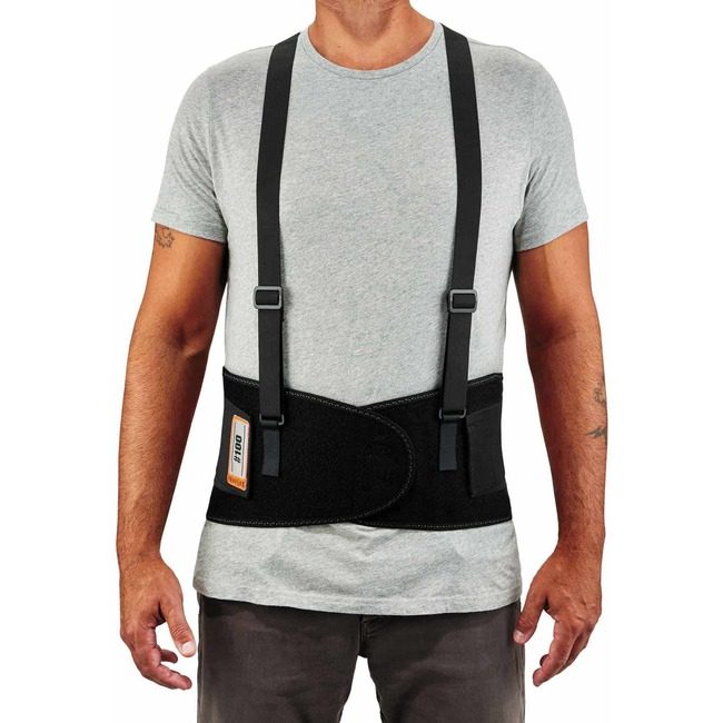 Ergodyne Back Support Econo L Black EGO11384