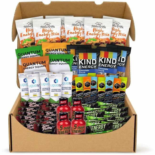 Varies / verify SKU SKU-LEVEL VERIFICATION REQUIRED Snack Box Energy GRR70000164
