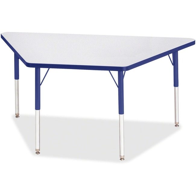 Jonti-Craft, Inc. Table Trapezoid 30X60 Gy/Be JNT6443JCA003