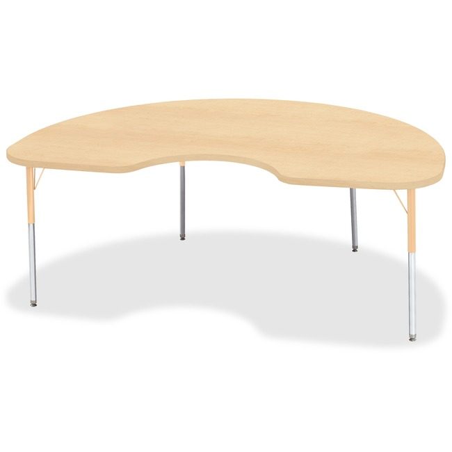 Jonti-Craft, Inc. Table Kidney 48X72 Maple JNT6423JCA251