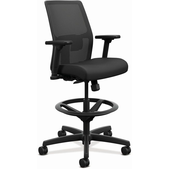 The HON Company Chair Stool Task Mbck Ajarm HONI2S1AMLU10T