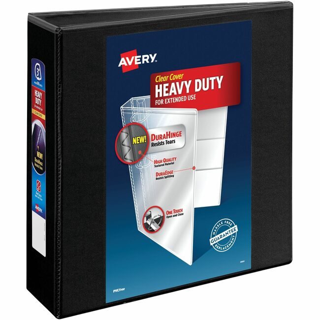 Avery Products Corporation Binder View Hd Ezd 3" Black AVE79-693