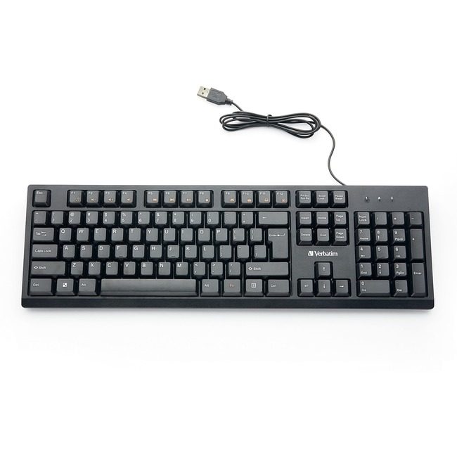 Verbatim Americas Keyboard Wired Black VER70735