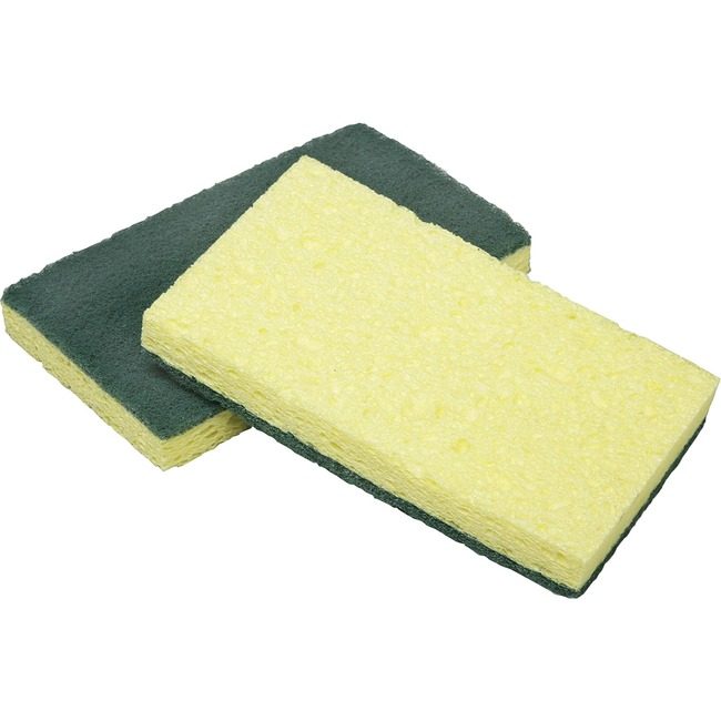 Varies / verify SKU SKU-LEVEL VERIFICATION REQUIRED Sponge Scrub Heavy-Duty Ylw/Grn NSN5664130