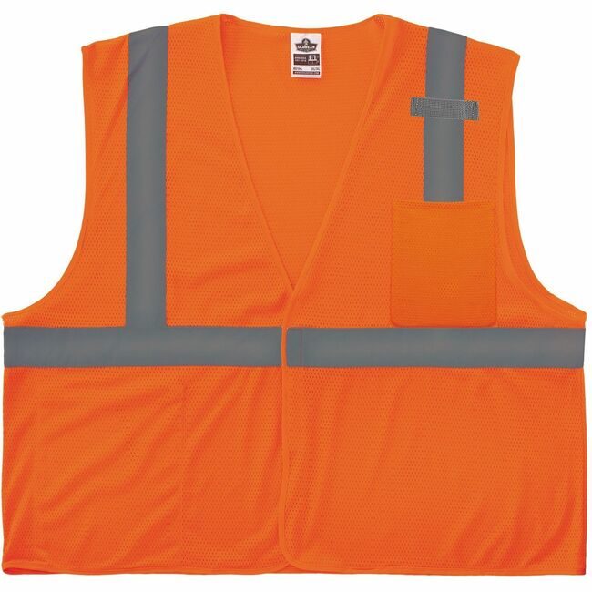 Ergodyne Vest Econo Mesh Hl Orng 2X EGO24536