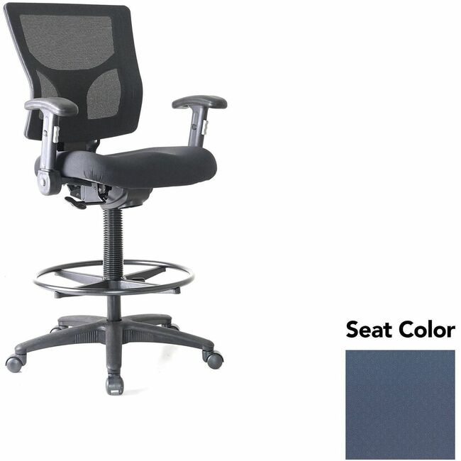 Lorell Chair Stool Per Blue LLR6202101