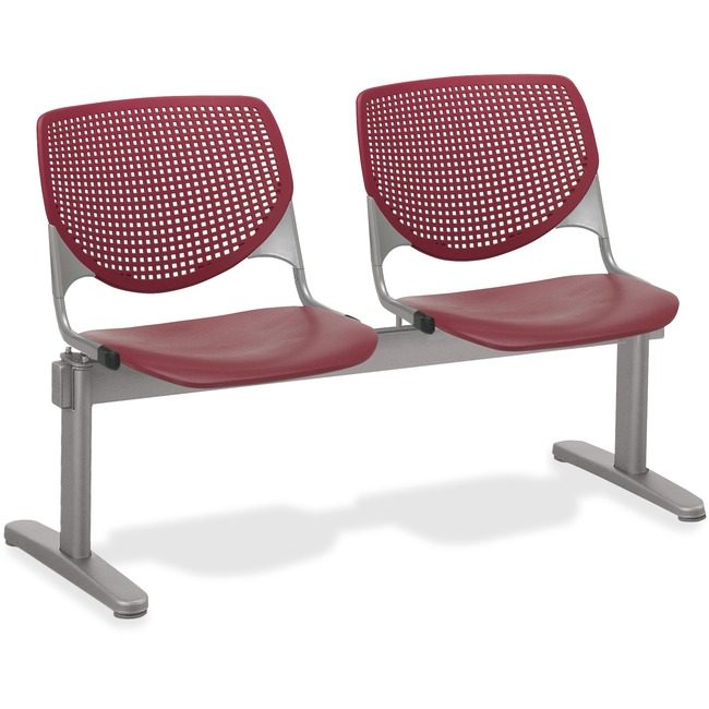 KFI Seating Beamseat 2SEAT Brgnd/Brgndy KFI2300BEAM2P7