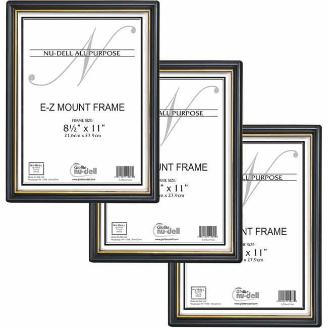 Nu-Dell Manufacturing Frame Document 8.5X11 3PK NUD11888