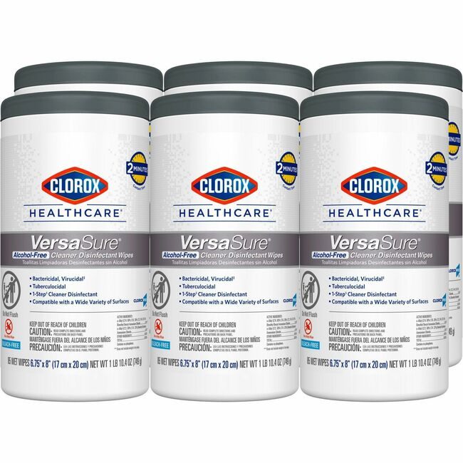 CloroxPro / Clorox The Clorox Company CloroxPro / Wipe Dsnfct Alc Free CLO31757PL