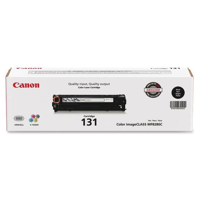 Canon U.S.A. Cartridge Laser 131 Black CNMCRTDG131BK