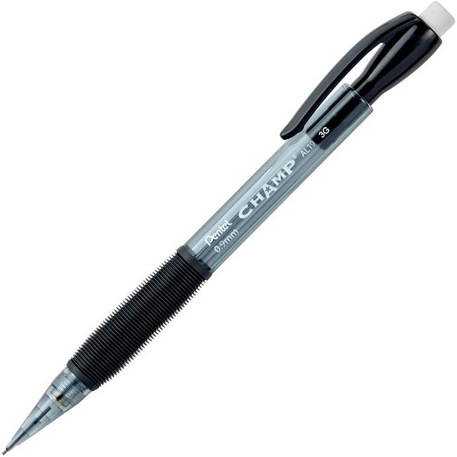 Pentel of America Pencil Mech 0.9MM Black PENAL19A