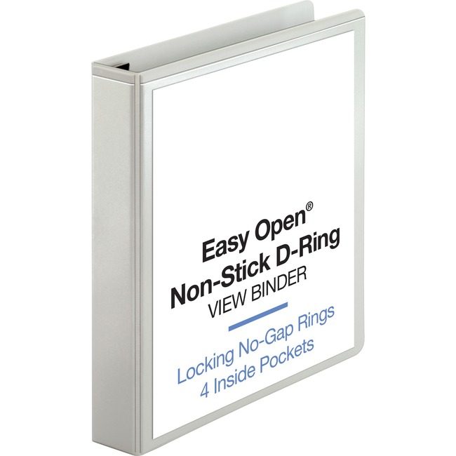 Business Source Binder View D-Ring 1.5" We BSN26957