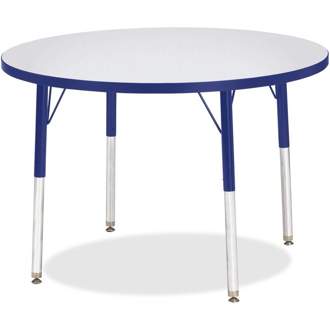 Jonti-Craft, Inc. Table Activity 36"RND Gy/Be JNT6488JCA003