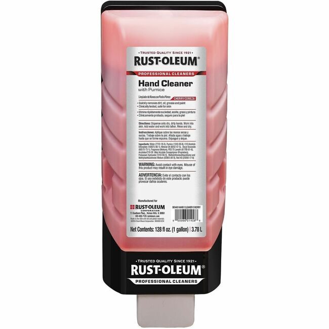 Rust-Oleum Cleaner Hand Red Cherry Gal RST383463