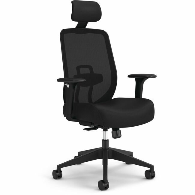 The HON Company Chair Task Mshbck Arms Black HONALTT1UMBLK