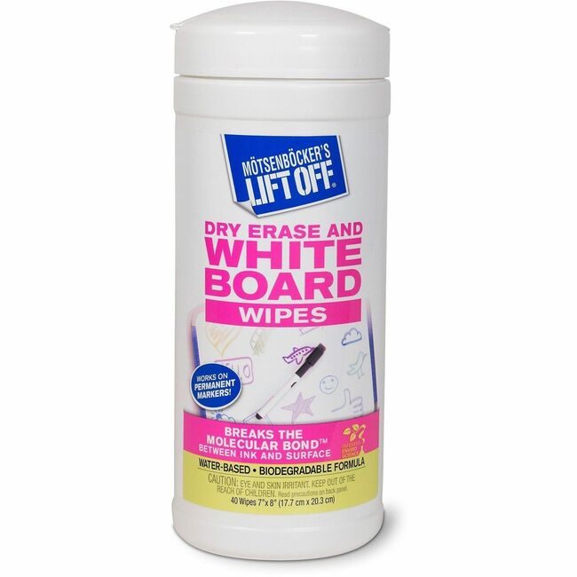 Motsenbocker's Lift Off Wipe Remover Brd Erase Dry MOT42703