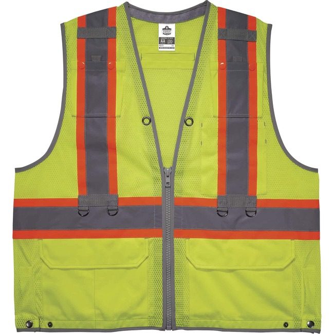Ergodyne Tethering Vest 2X/3X Lime EGO24177