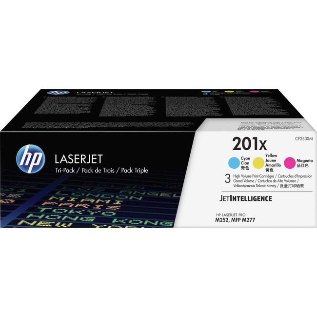 HP Inc. / Hewlett-Packard Crtdg Lsr C/Y/M HP201X Tri HEWCF253XM