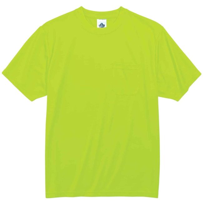 Ergodyne T-Shirt Non-Cert 5X Lime EGO21559