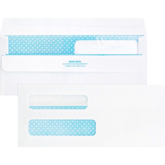 Business Source Envelope Slfseal Dblwndw #8 BSN04650