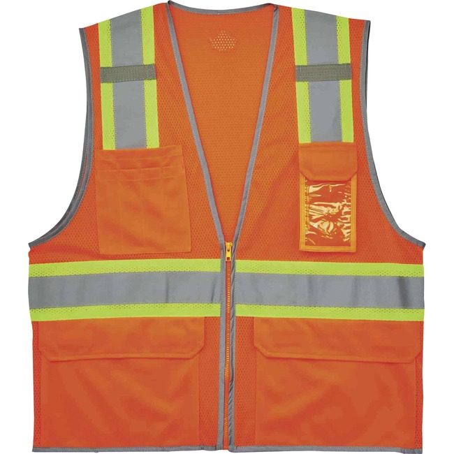 Ergodyne Vest 2-TONE Mesh S/M Orange EGO24133