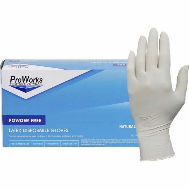Hospeco Brands Group Glove Latex Gp 5M XL HOSGLL105FX