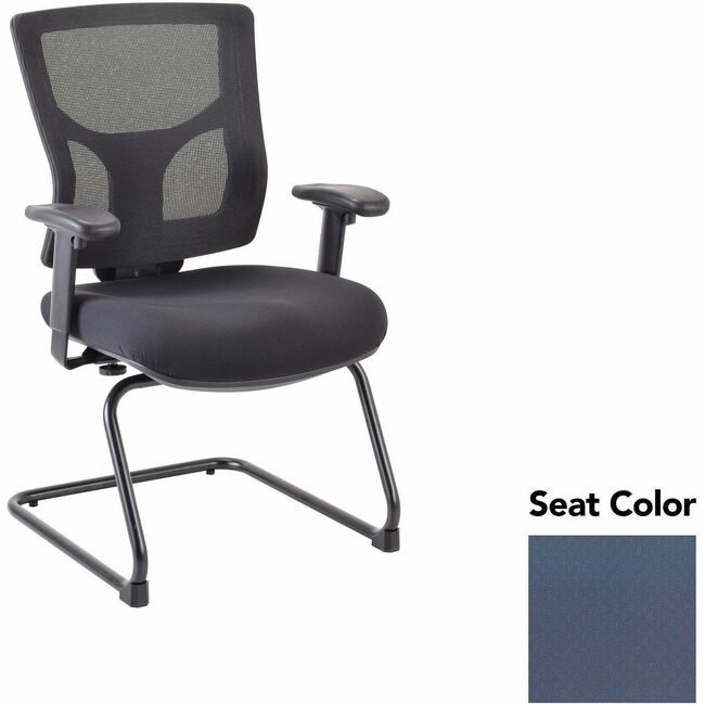 Lorell Chair Guest Per Blue LLR6200901