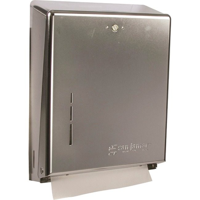San Jamar Dispenser Towel Multifold SJMT1900XC