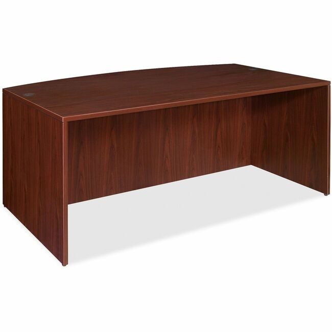 Lorell Desk Bow Lam 71X41 My LLR69370