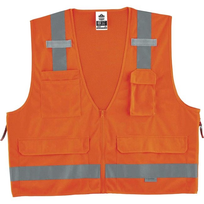 Ergodyne Vest Surveyors 4X/5X Orange EGO21419
