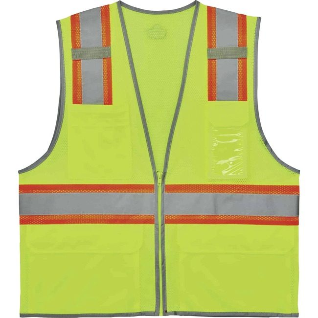 Ergodyne Vest 2-TONE Mesh 2X/3X Lime EGO24147