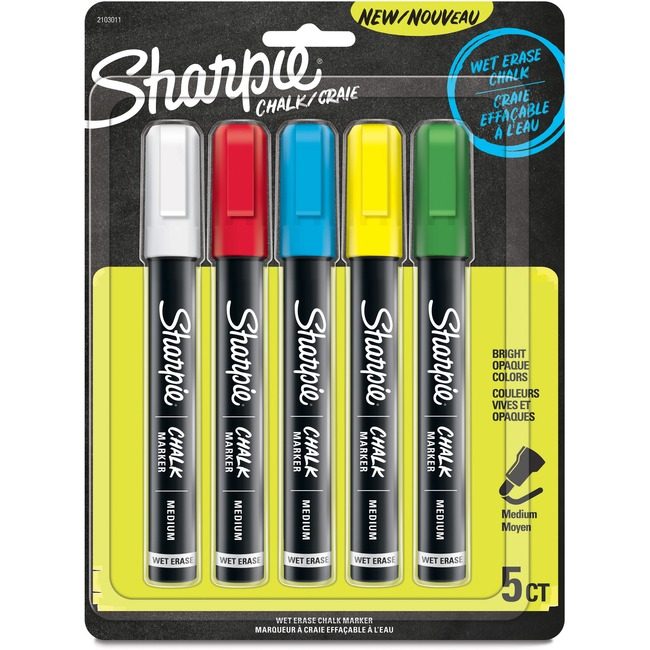 Sharpie / Expo / Prismacolor / Sanford Newell Brands / Sanford Sharpie / Expo / Prismacolor / Marker Chalk Astd 5 SAN2103011