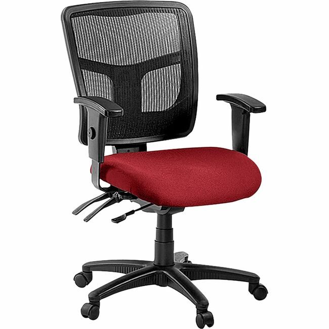 Lorell Chair Midbk Real Red LLR86201-02