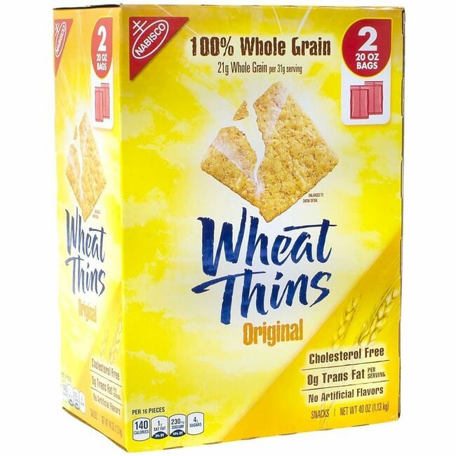 Varies / verify SKU SKU-LEVEL VERIFICATION REQUIRED Food Wheat Thins 40OZ GRR22000087