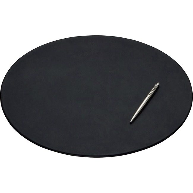 Dacasso Pad Conf Lthr Oval Black 17X14 DACP1014
