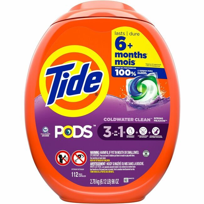 Procter & Gamble P&G Professional / product-specific brand TIDE LQ PODS SM 112 PGC03250