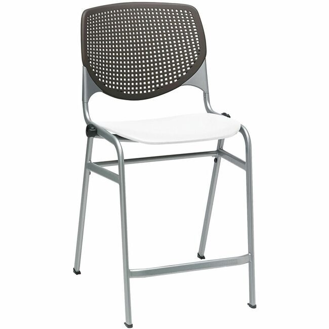 KFI Seating Stool Counter Brwnstn White KFICT230BKB18S8