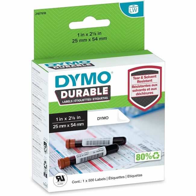 Newell Brands DYMO Label Lw Hlthcare 1"X2-1/8" DYM2187918