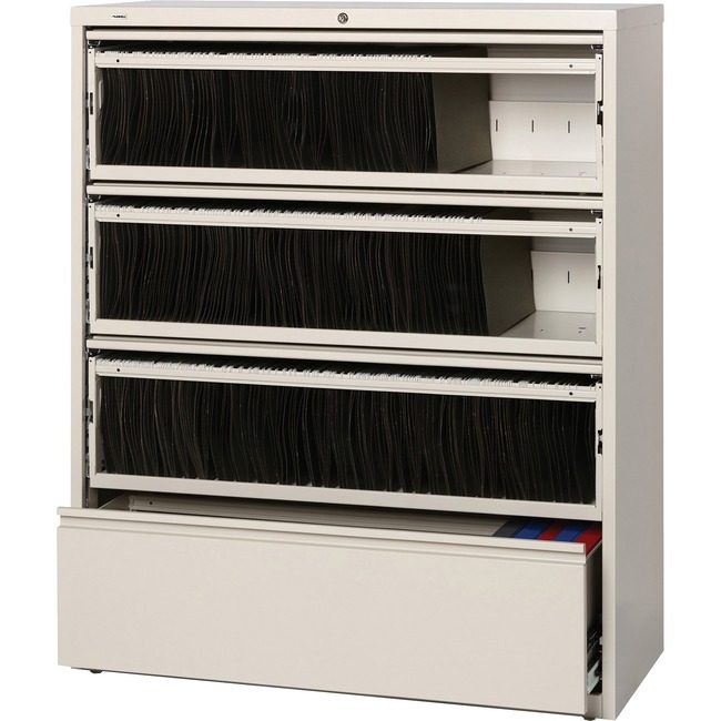 Lorell File Lat Rcd 4-DWR Py 42" LLR43514