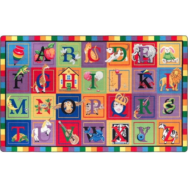 Flagship Carpets Rug Clsrm Abcblocks Primary FCIFE11132A