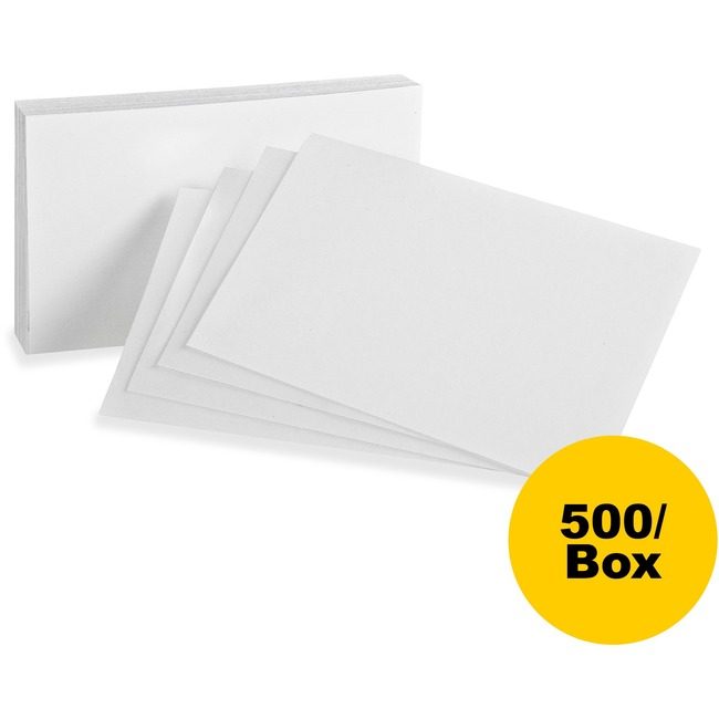 TOPS Products / ACCO legacy Oxford Card Index Blank 5X8 8PT We OXF50BX