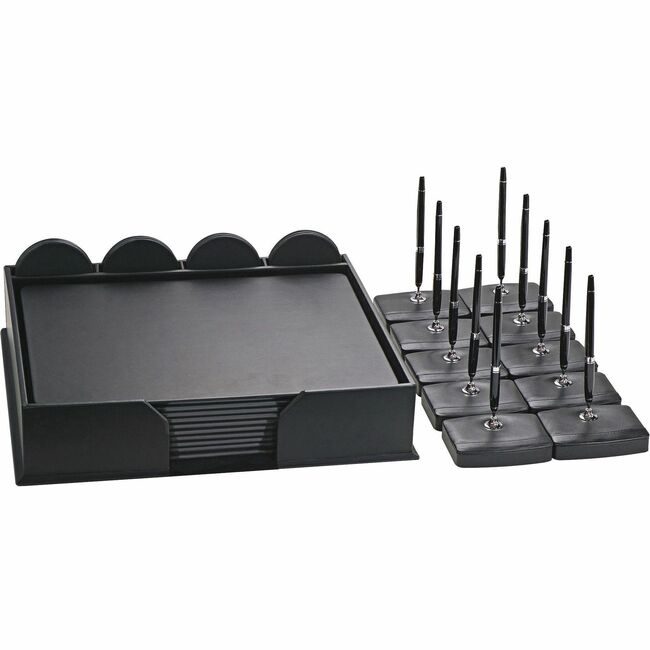 Dacasso Conf Lthr Delux 33PC Black DACD1054