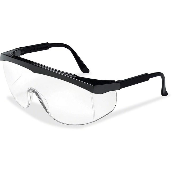 MCR Safety Glasses Stratos Clear Black MCSCRWSS110