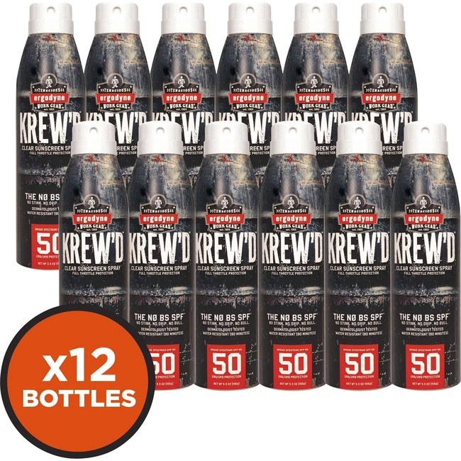 Ergodyne Sunscreen Spray 5.5OZ 12-PK EGO16639