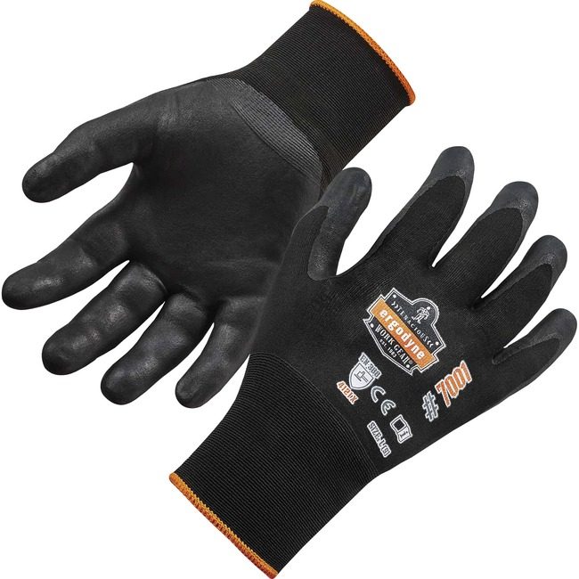 Ergodyne Glove Nitrile-Coated M Black EGO17853